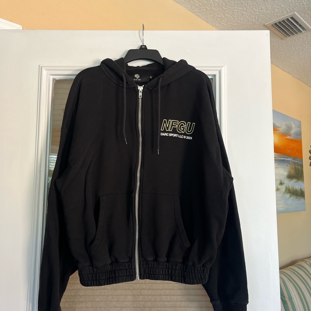 Limited Edition Darc Sport NFGU Fight Cancer Full Zip Sweat Jacket (medium)